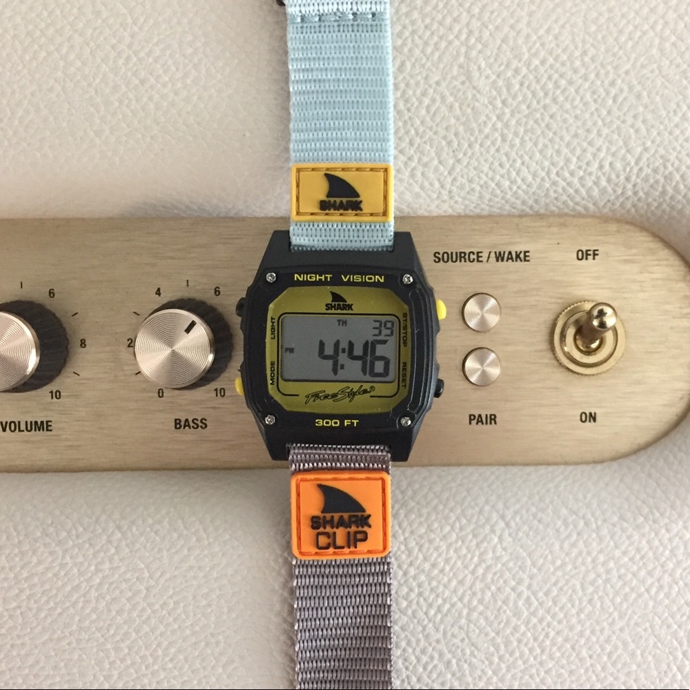 SHARK CLASSIC CLIP TURQ/BLK/MUSTARD